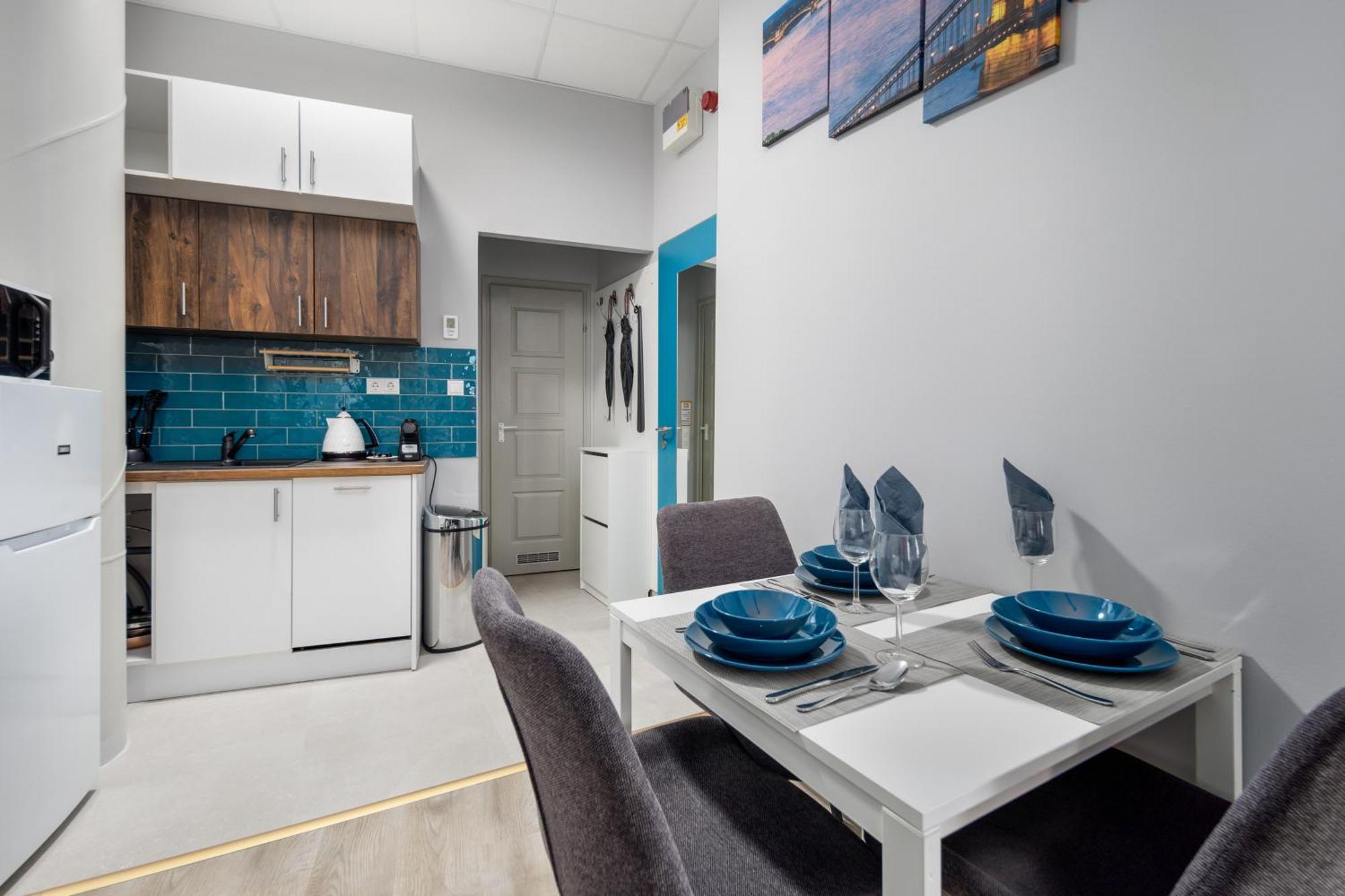 Downtown Apartment House Blue Budapeste Exterior foto